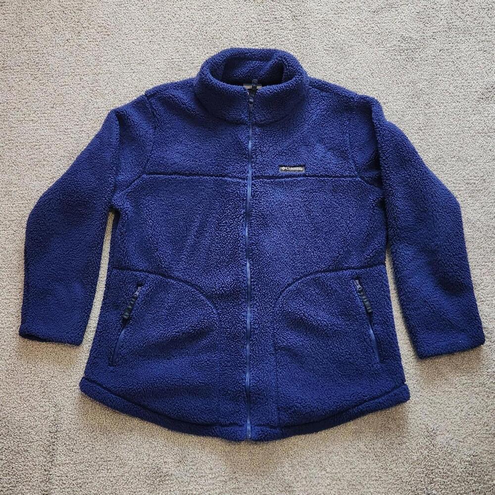 Columbia blue fleece jacket